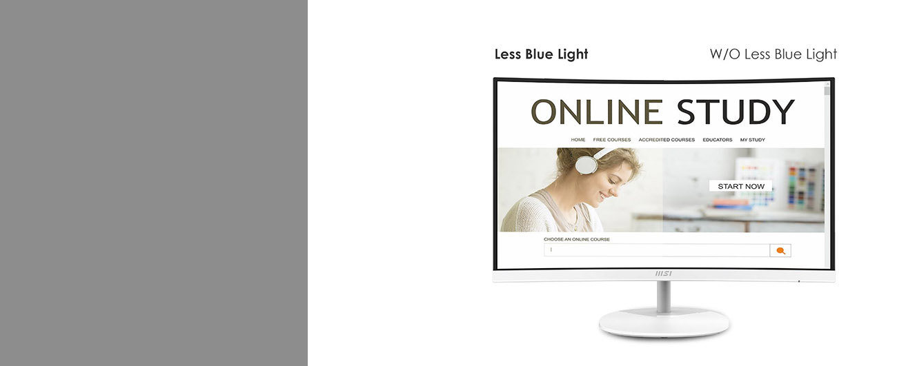 MSI PRO MP271CAW Curved Computer Monitor